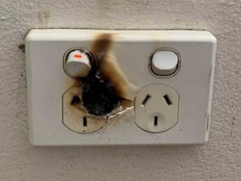 Burning-Power-Point-Wire-Not-Electrical